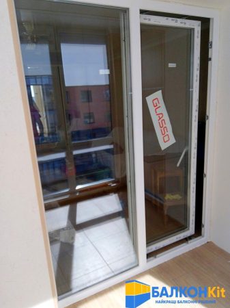 Балконний блок - виід на балкон